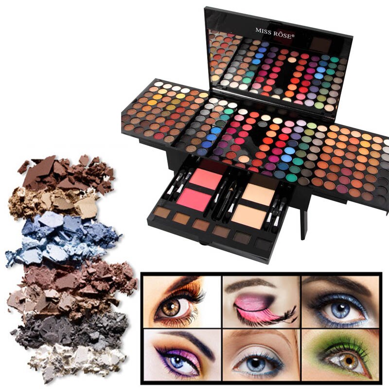 180 Colors Eyes Shadow Blush Set Personalized Piano-shaped Makeup Palette Box - Makeup Set