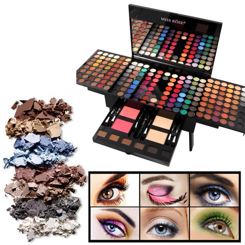 180 Colors Eyes Shadow Blush Set Personalized Piano-shaped Makeup Palette Box - Makeup Set